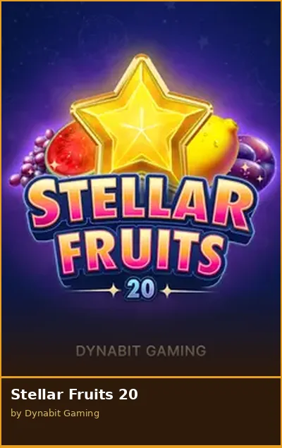 Stellar Fruits 20 slot