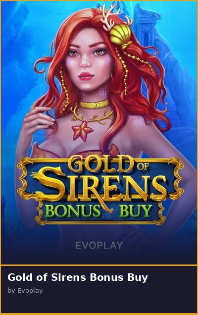 Gold of Sirens Bonus Buy slot