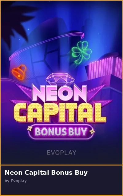Neon Capital Bonus Buy slot