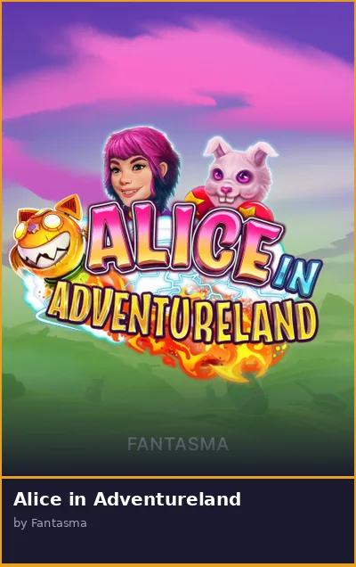 Alice in Adventureland slot