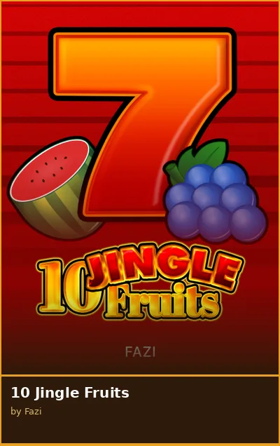 10 Jingle Fruits slot
