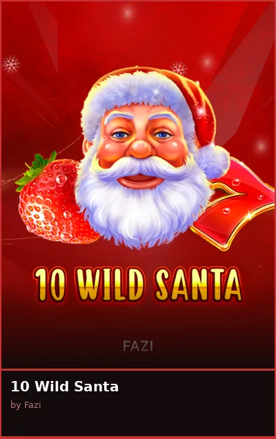 10 Wild Santa slot