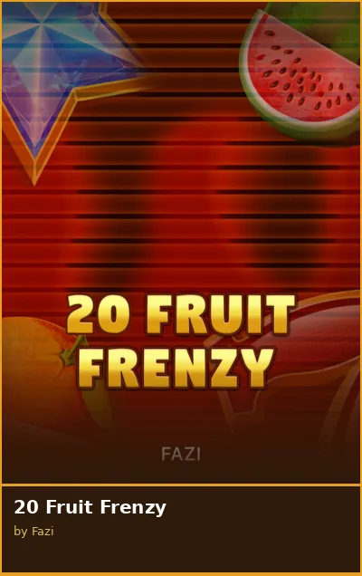 20 Fruit Frenzy slot