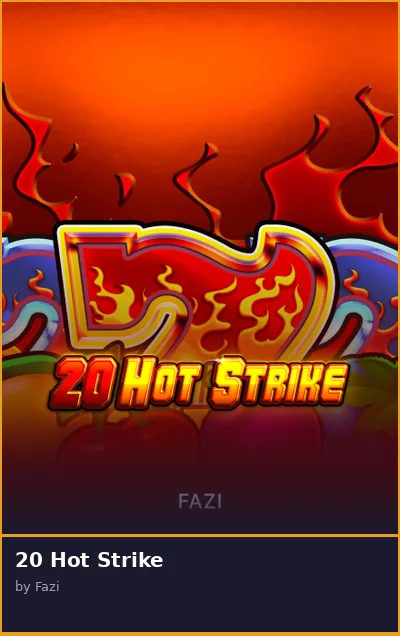 20 Hot Strike slot