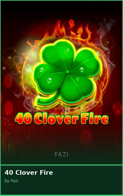 40 Clover Fire slot