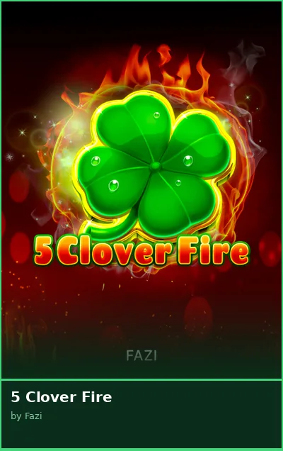 5 Clover Fire slot
