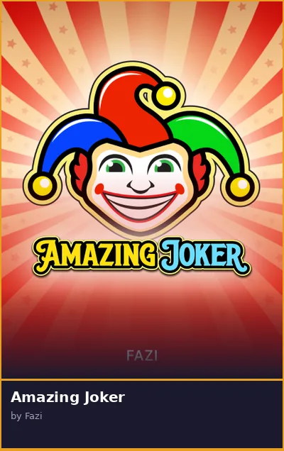 Amazing Joker slot