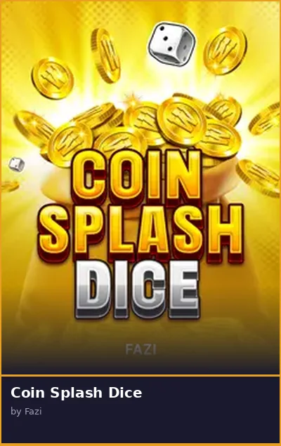 Coin Splash Dice slot