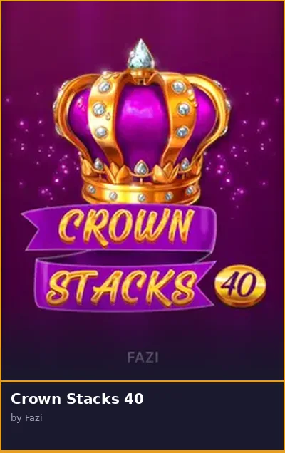 Crown Stacks 40 slot
