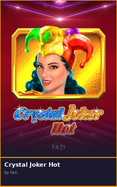 Crystal Joker Hot slot