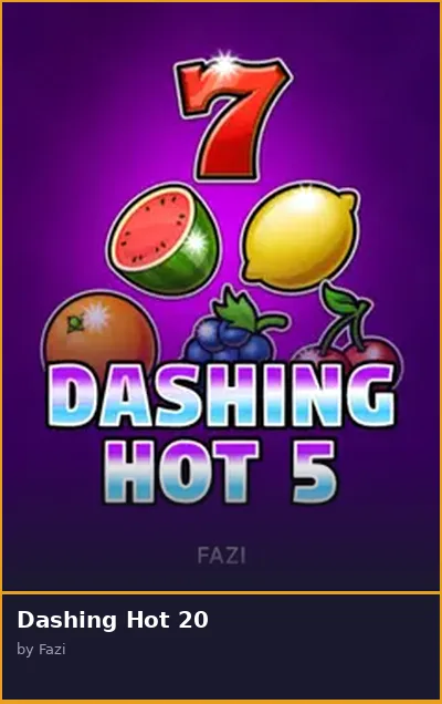 Dashing Hot 20 slot