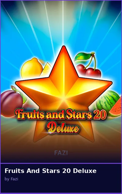 Fruits And Stars 20 Deluxe slot