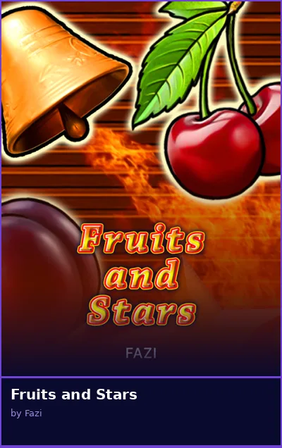 Fruits and Stars slot