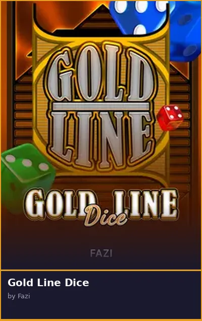 Gold Line Dice slot