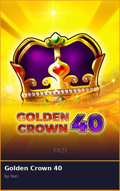 Golden Crown 40 slot