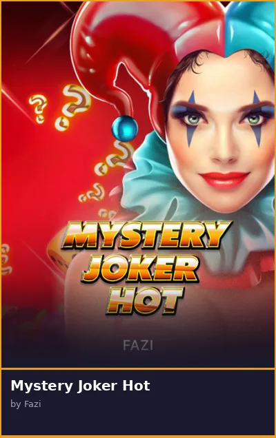 Mystery Joker Hot slot