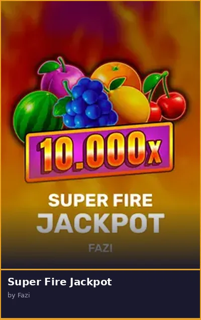 Super Fire Jackpot slot