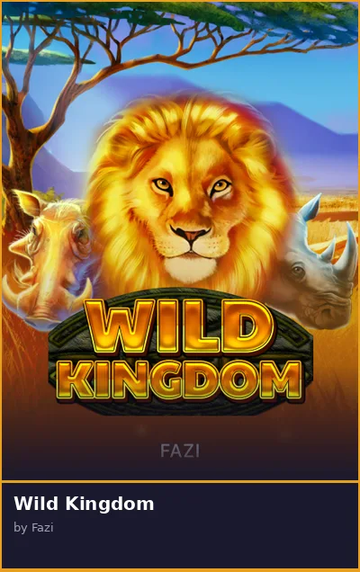 Wild Kingdom slot