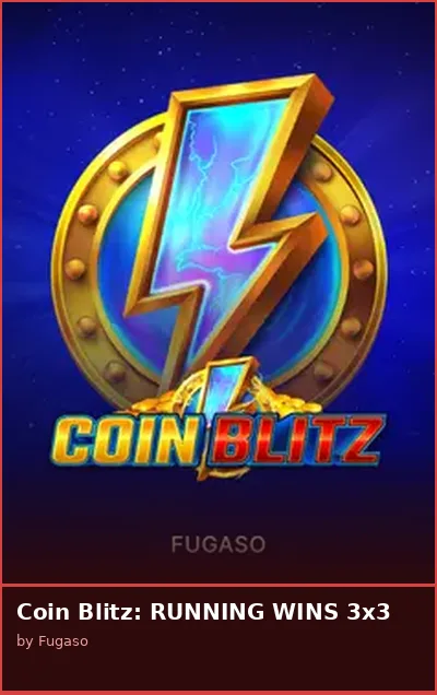 Coin Blitz  RUNNING WINS 3x3 slot