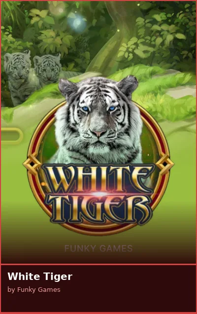 White Tiger slot