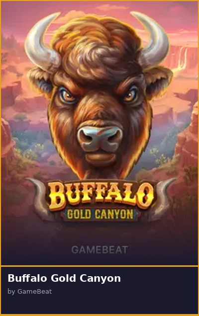Buffalo Gold Canyon slot
