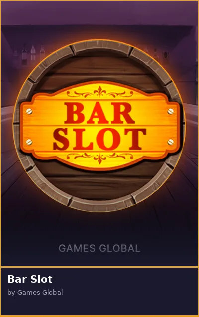 Bar Slot slot