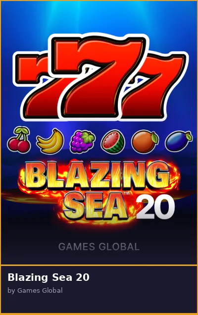 Blazing Sea 20 slot