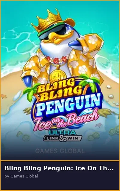 Bling Bling Penguin  Ice On The Beach slot