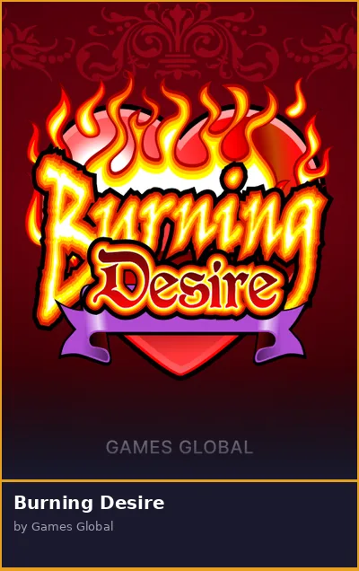 Burning Desire slot