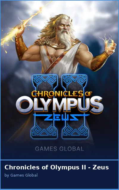Chronicles of Olympus II - Zeus slot