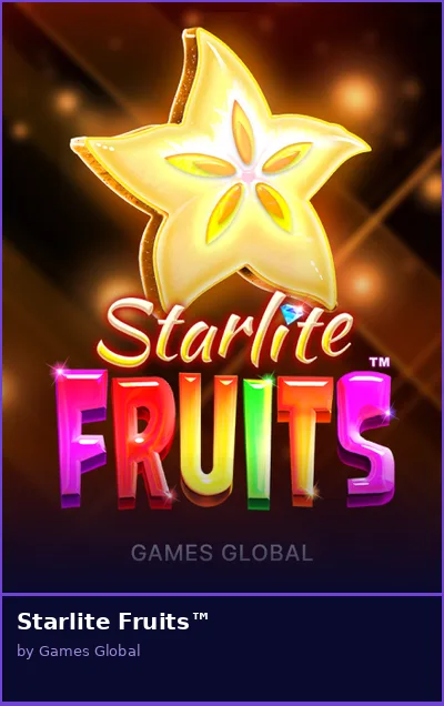 Starlite Fruits slot