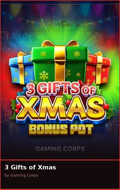 3 Gifts of Xmas slot