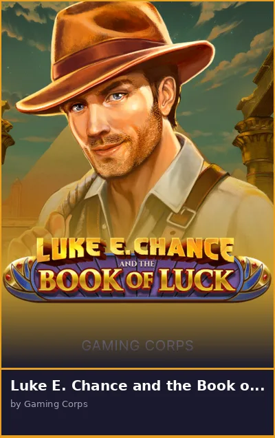 Luke E  Chance and the Book of Luck slot