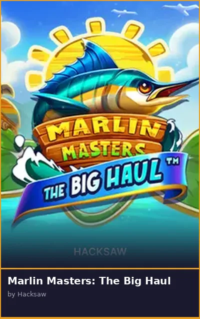 Marlin Masters  The Big Haul slot