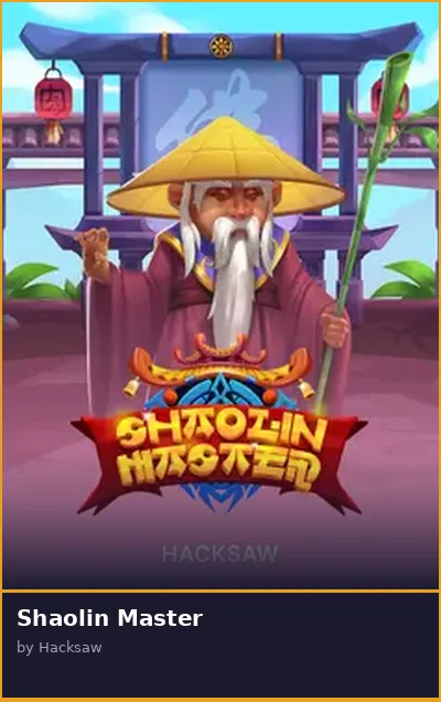 Shaolin Master slot