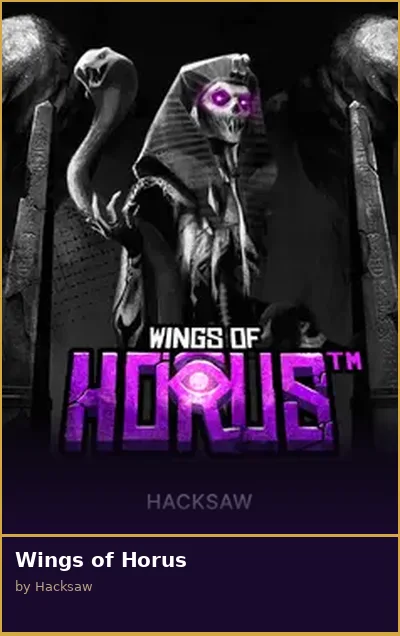 Wings of Horus slot