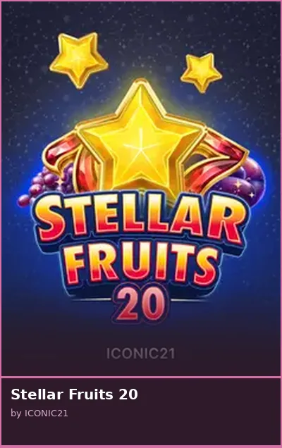 Stellar Fruits 20 slot