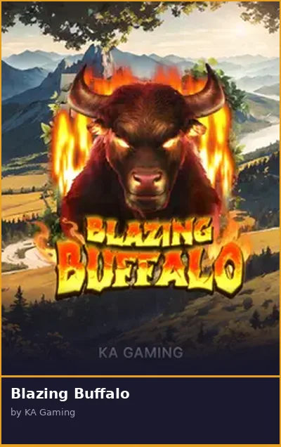 Blazing Buffalo slot