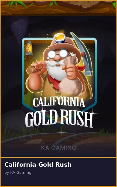 California Gold Rush slot