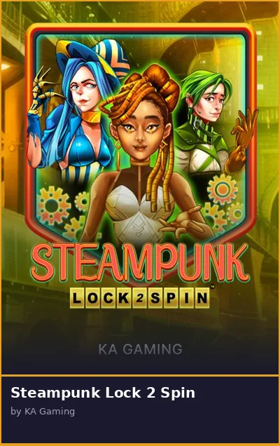 Steampunk Lock 2 Spin slot
