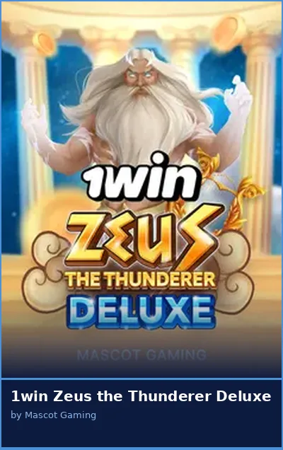1win Zeus the Thunderer Deluxe slot