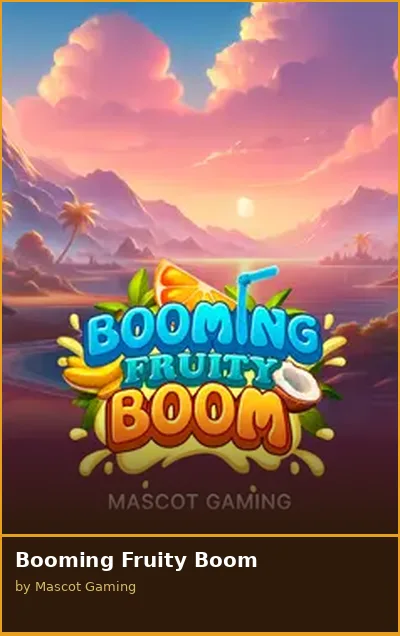 Booming Fruity Boom slot