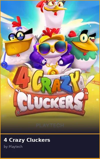 4 Crazy Cluckers slot