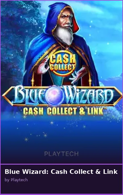 Blue Wizard  Cash Collect   Link slot