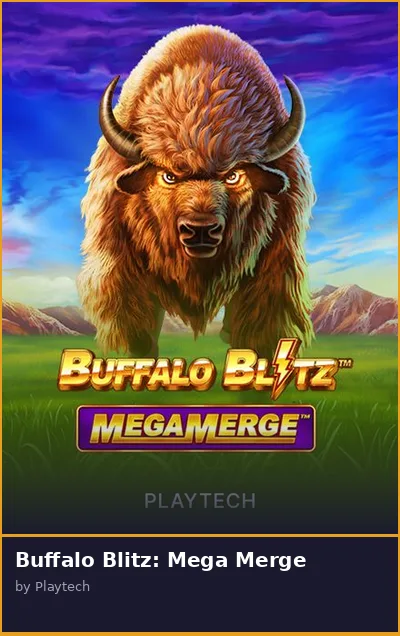 Buffalo Blitz  Mega Merge slot