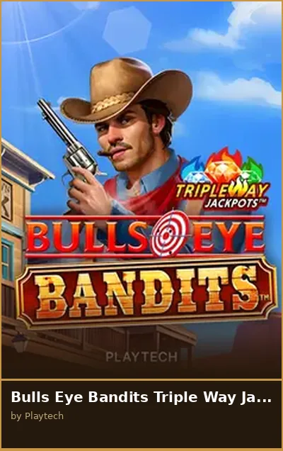 Bulls Eye Bandits Triple Way Jackpots slot