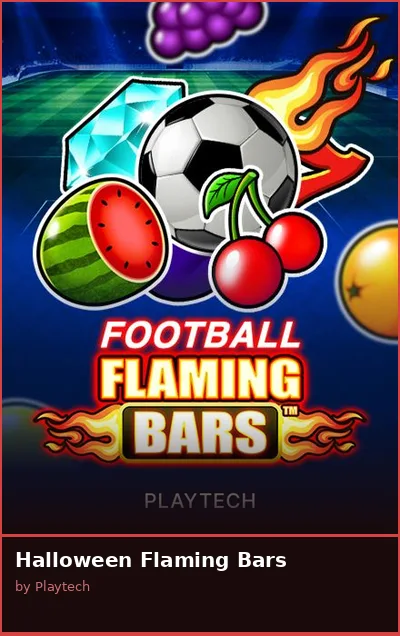 Halloween Flaming Bars slot