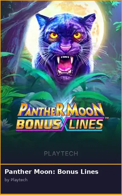 Panther Moon  Bonus Lines slot