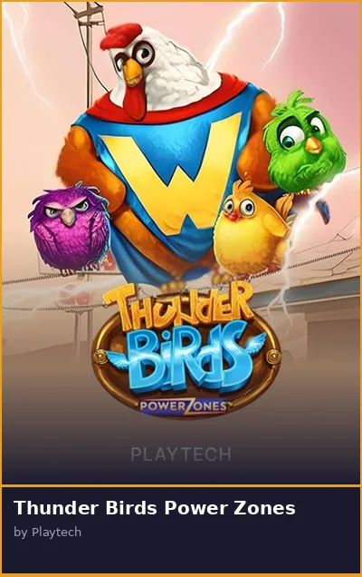 Thunder Birds Power Zones slot