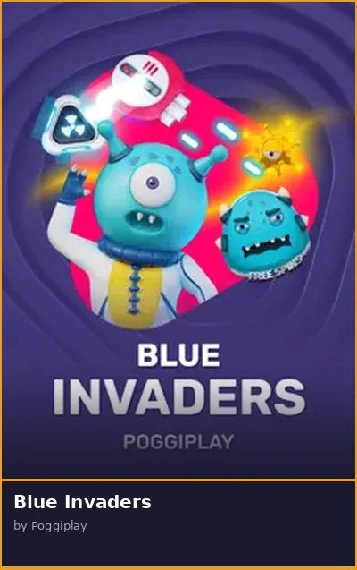 Blue Invaders slot